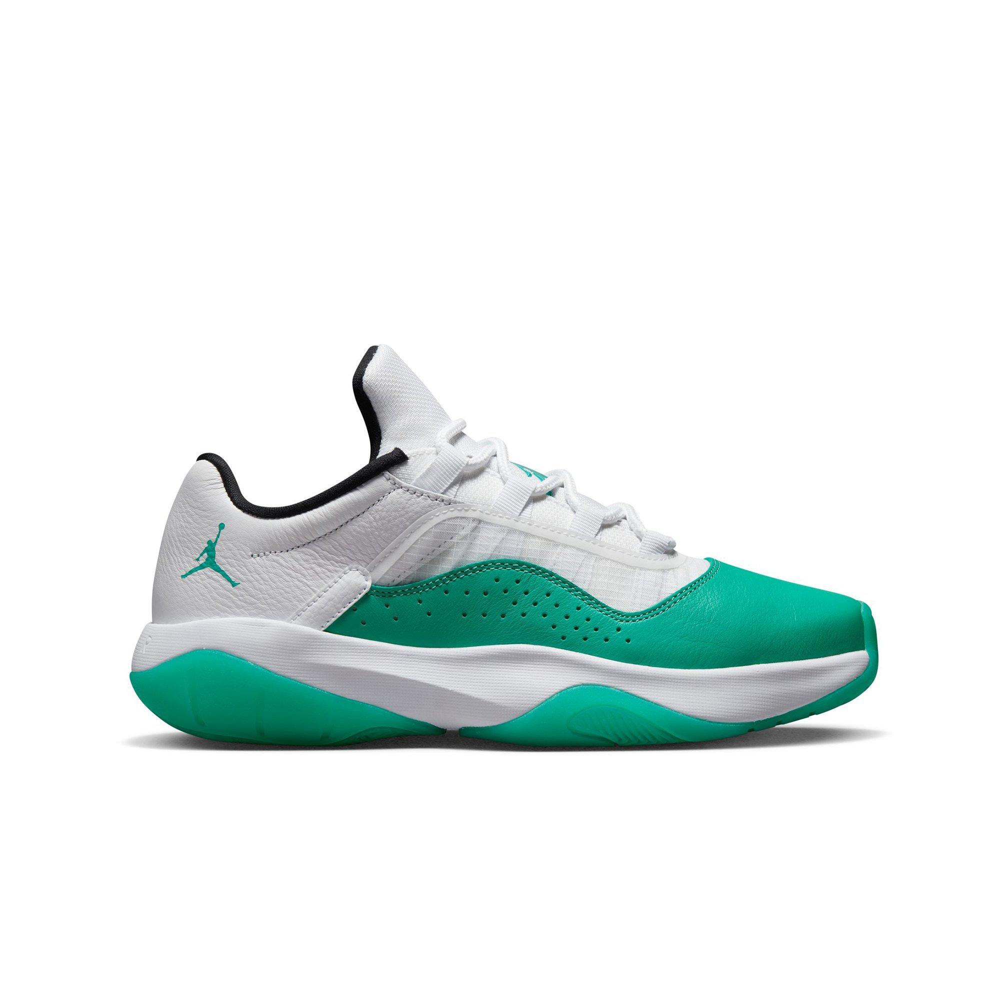 Jordan 11 green shop and white